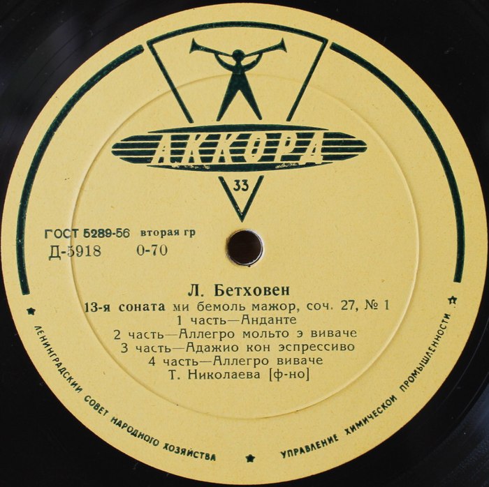 Л. БЕТХОВЕН: Сонаты №13 и 24, Элизе, Экосез (Т. Николаева, ф-но)