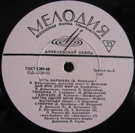 Мелодии друзей - 70