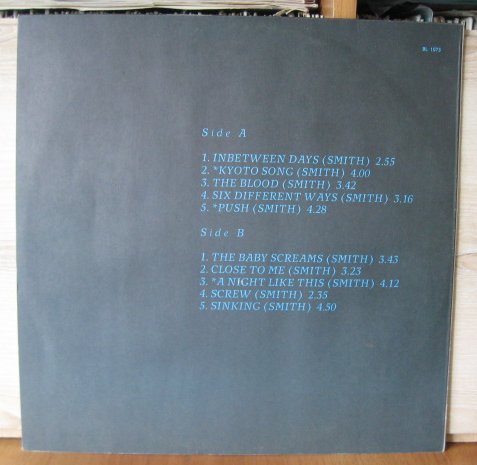 The Cure - The Head On The Door