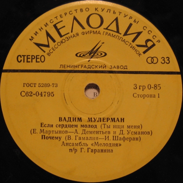 Вадим МУЛЕРМАН