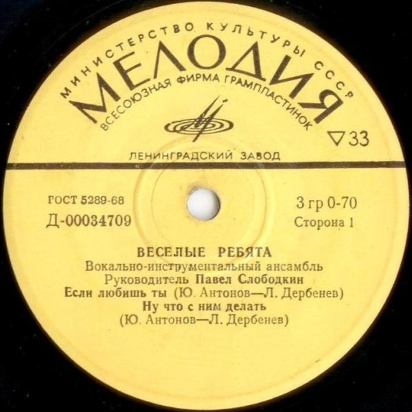 ВИА "Весёлые ребята"