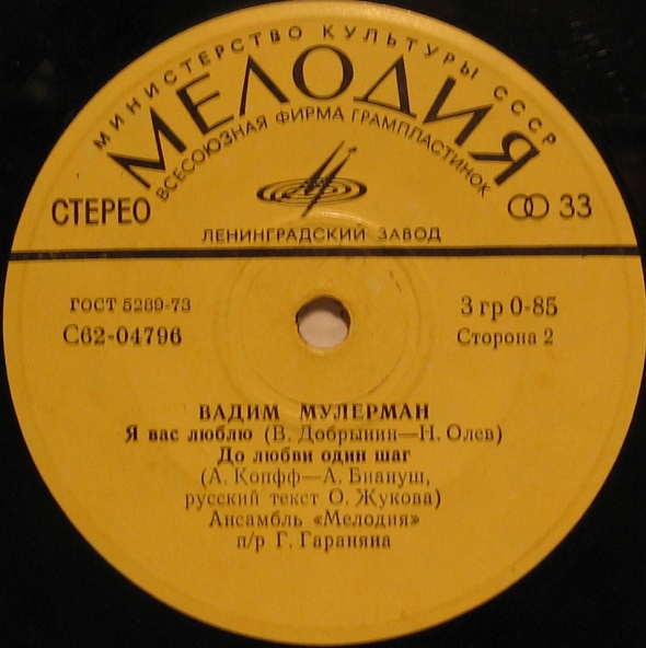 Вадим МУЛЕРМАН