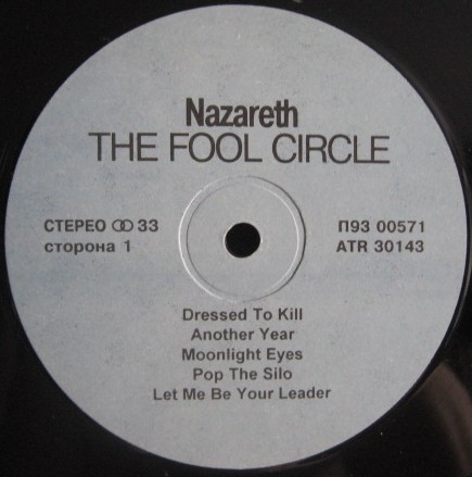 NAZARETH. The Fool Circle
