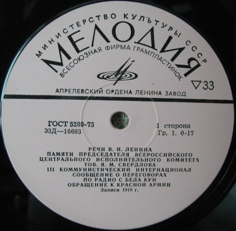 Речи В. И. Ленина