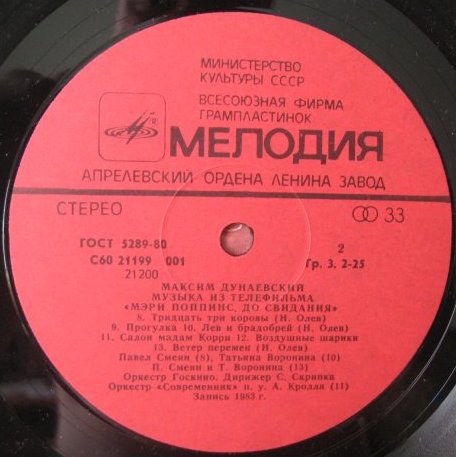 Максим Дунаевский. «Мэри Поппинс, до свидания»