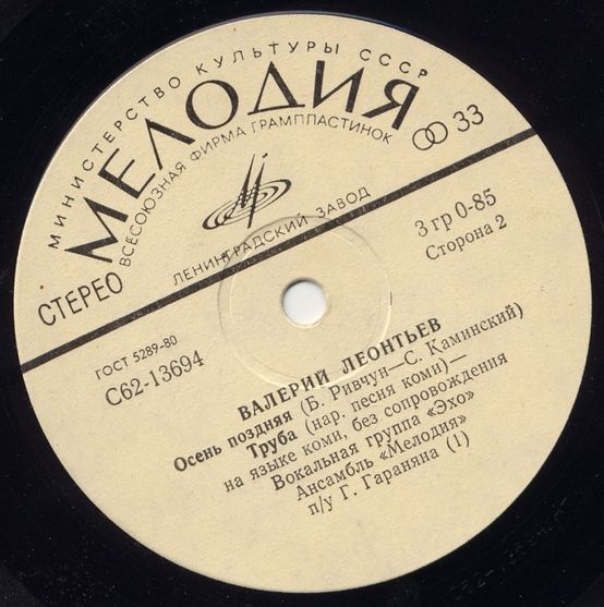 Валерий Леонтьев