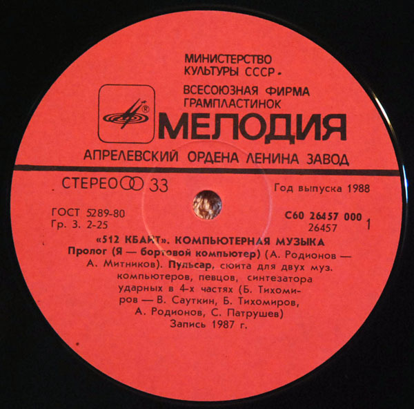 512 КБАЙТ. Компьютерная музыка
