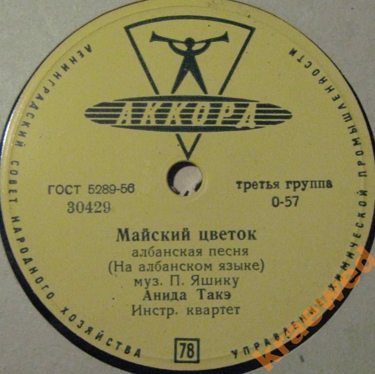 А. Такэ и П. Никай - Цветку // Анида Такэ - Майский цветок