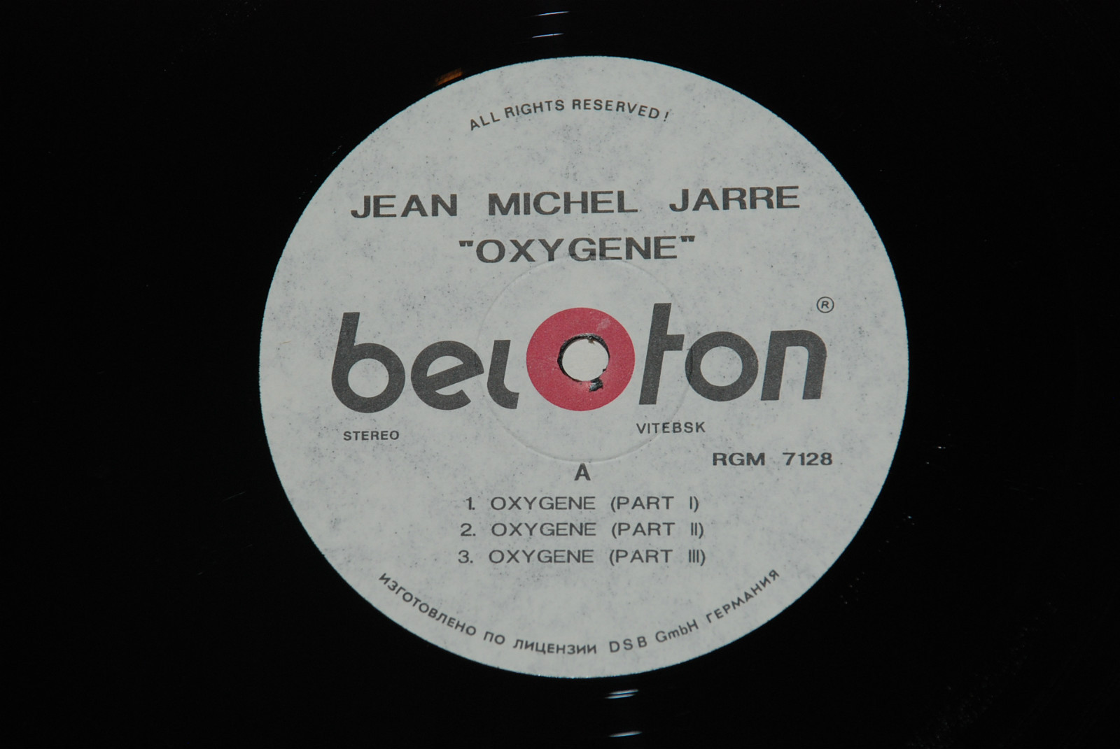 Jean-Michel JARRE. Oxygene