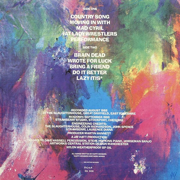 HAPPY MONDAYS. Bummed