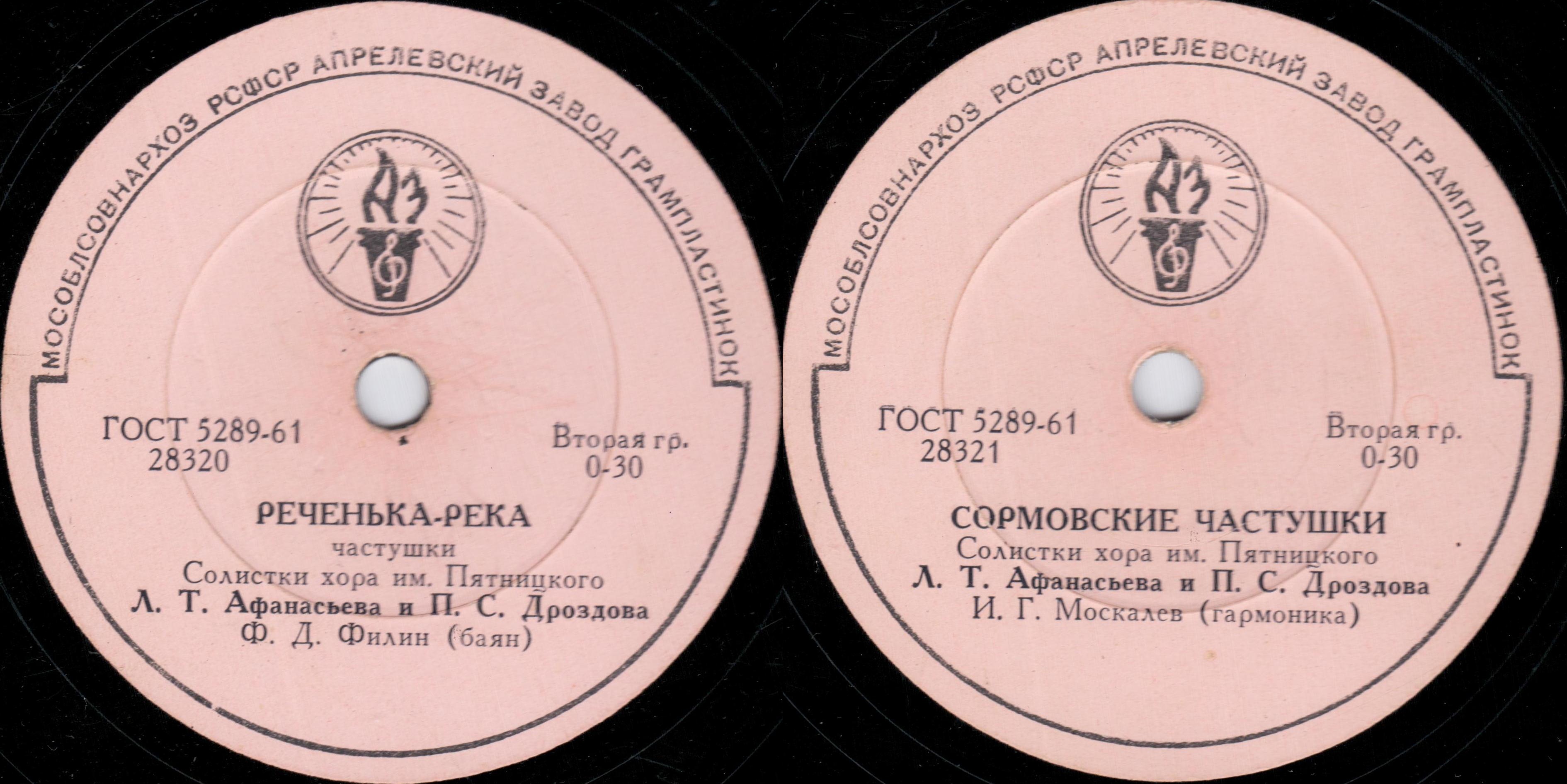 Реченька-река / Сормовские частушки