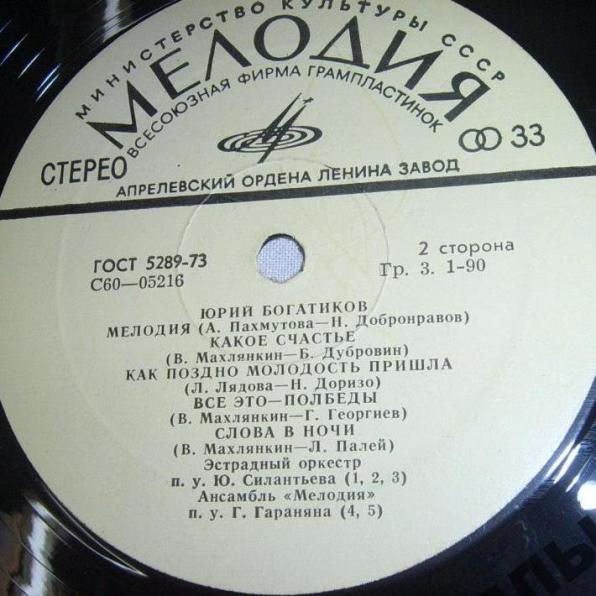 Юрий Богатиков