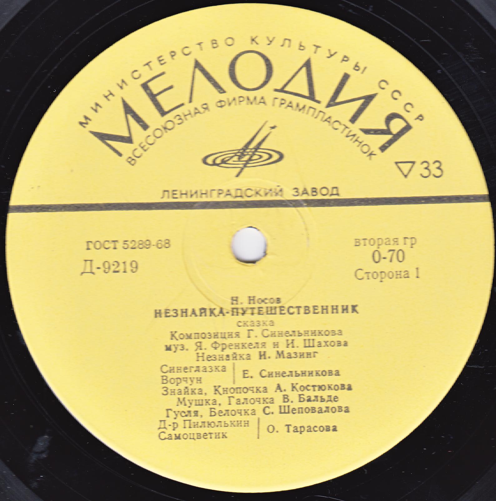 Н. Носов. Незнайка-путешественник