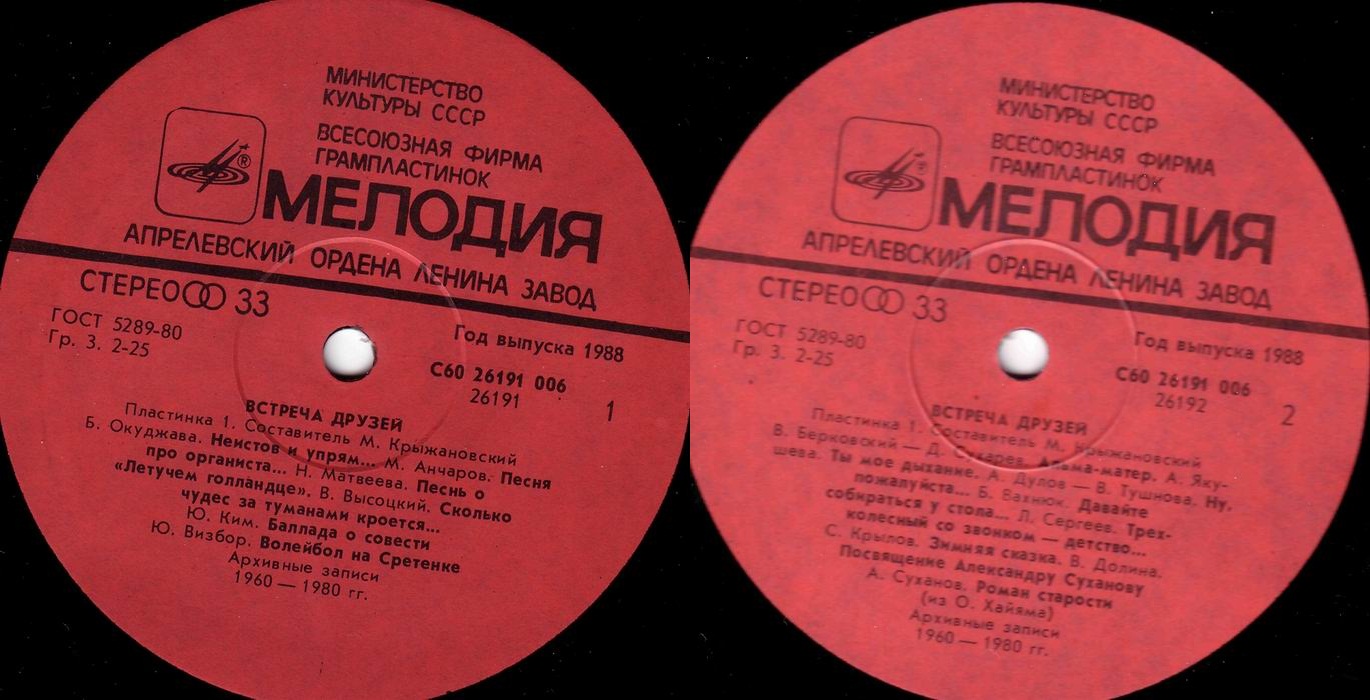 Встреча друзей. 25 лет клубу песни «Восток»