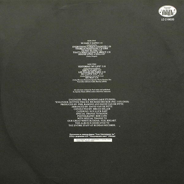Paul Anka / Greatest Hits