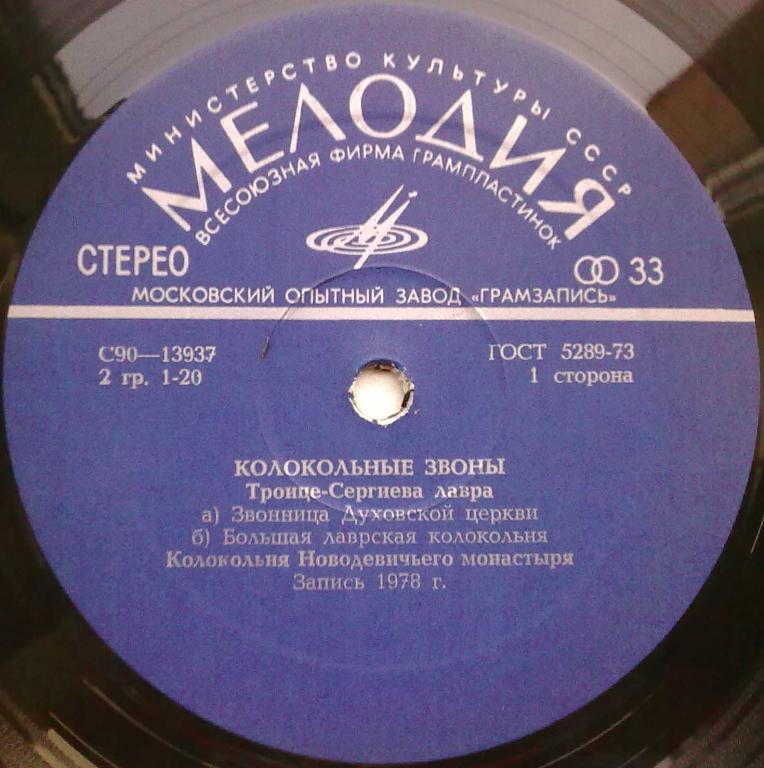 КОЛОКОЛЬНЫЕ ЗВОНЫ