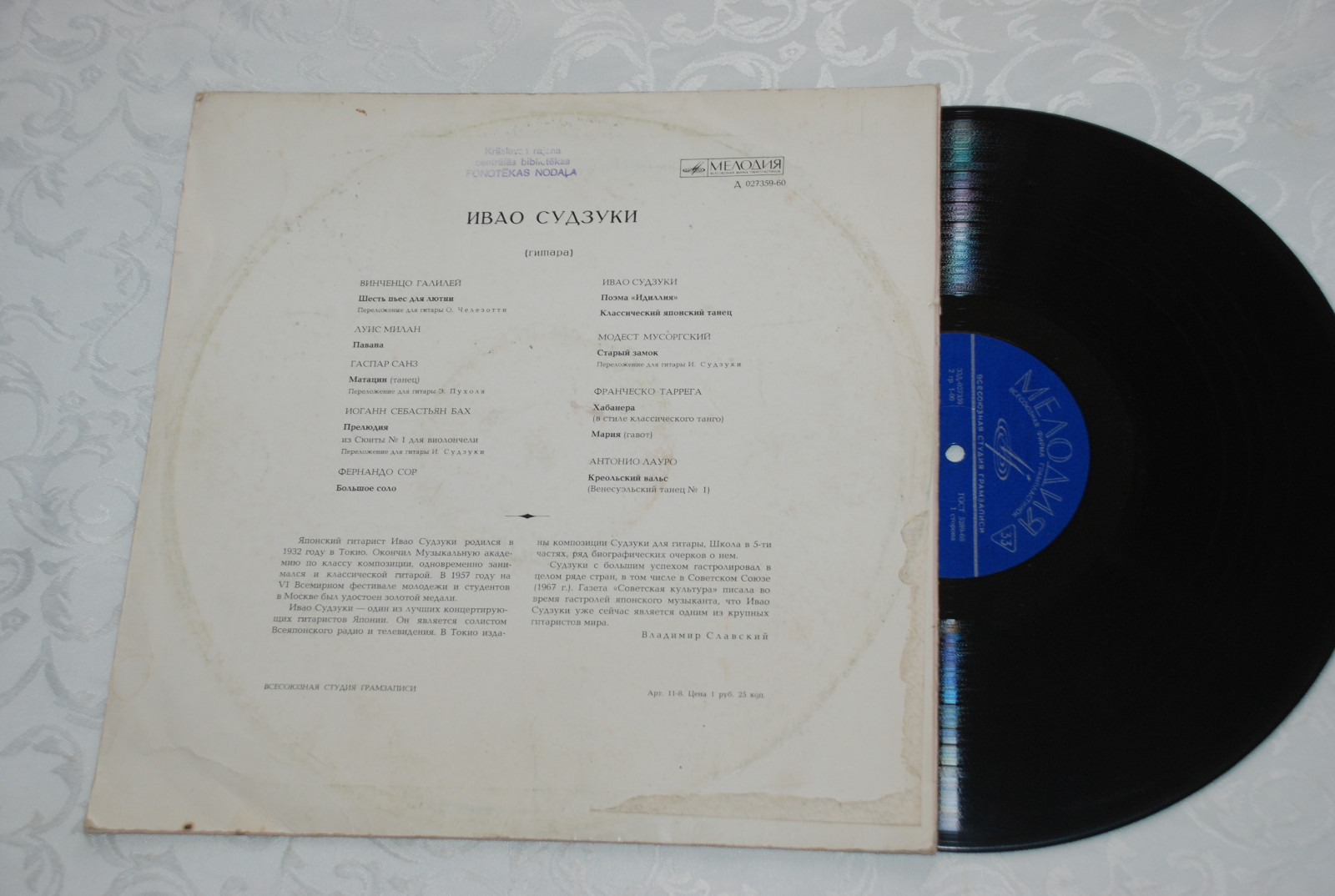 Ивао Судзуки, гитара (Япония)