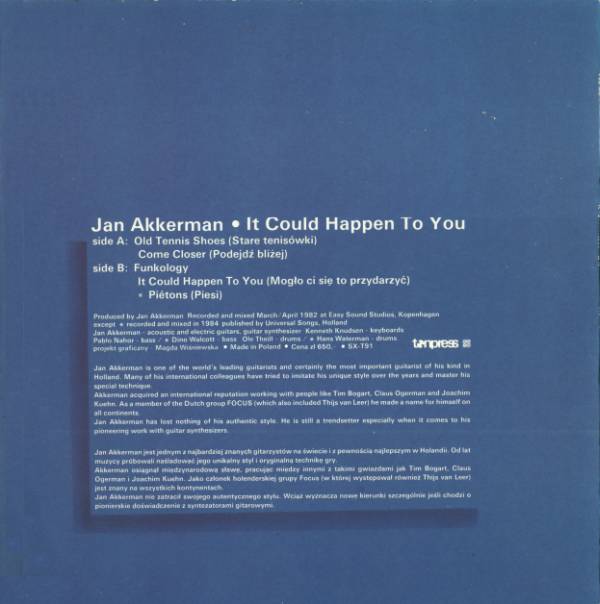 Jan Akkerman  - It could happen to you [по заказу польской фирмы TONPRESS]
