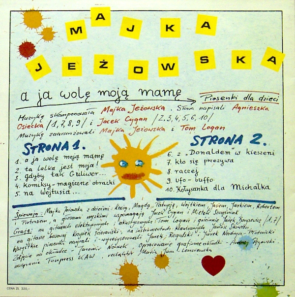 Maria Jeżowska - "A ja wolę moją mamę" [по заказу польской фирмы TONPRESS]