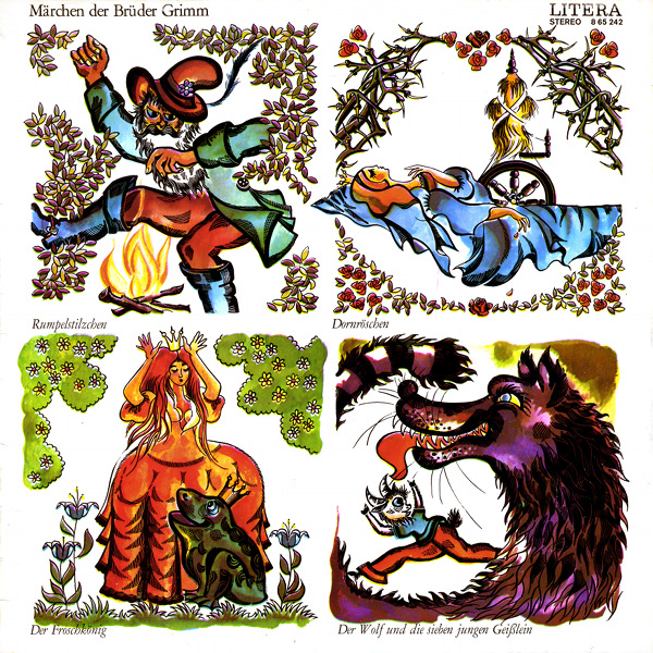Gebrüder Grimm ‎– Märchen Der Brüder Grimm (сказки братьев Гримм) [по заказу немецкой фирмы LITERA, 8 65 242]