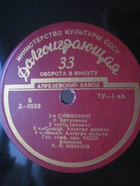 Л. БЕТХОВЕН (1770-1827) Симфония № 3 ми бемоль мажор, соч. 55 (К. Иванов)
