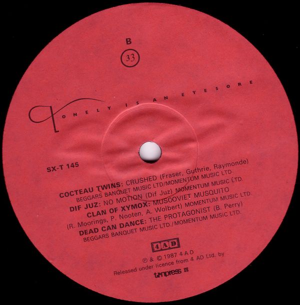 Lonely Is An Eyesore [по заказу польской фирмы TONPRESS SX-T 145]