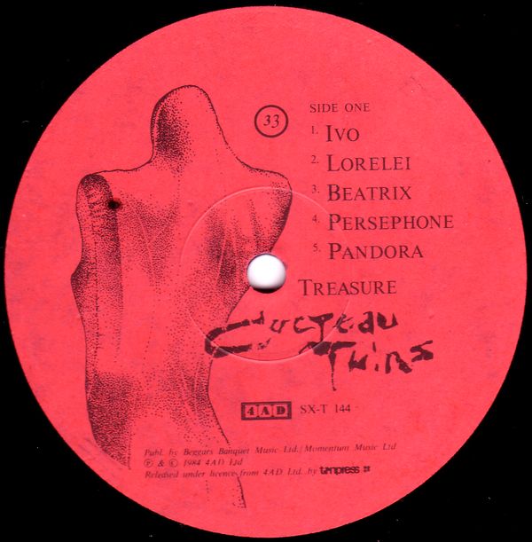 Cocteau Twins ‎– Treasure [по заказу польской фирмы TONPRESS SX-T 144]