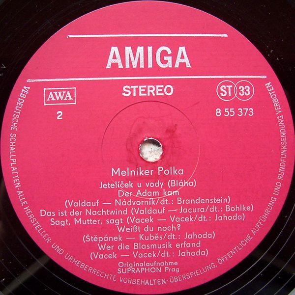 Melniker Polka [по заказу немецкой фирмы AMIGA, 8 45 373]
