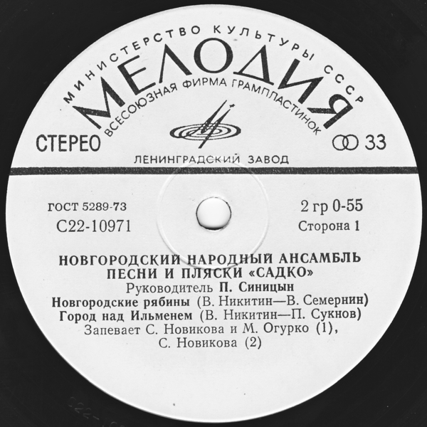 Новгородский народный ансамбль песни и пляски "Садко"