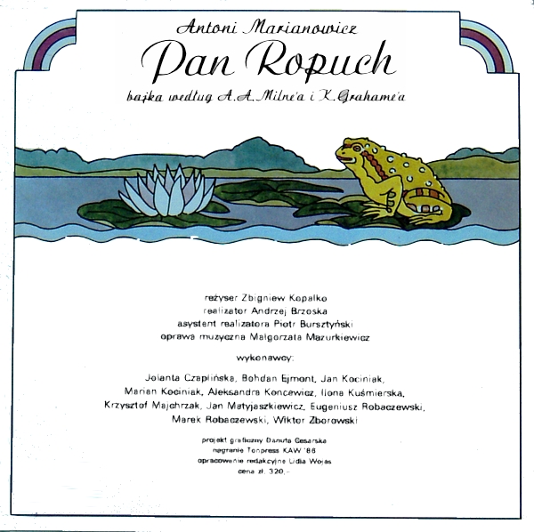 Antoni Marianowicz ‎– Pan Ropuch [по заказу польской фирмы TONPRESS]