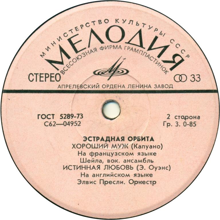 ЭСТРАДНАЯ ОРБИТА