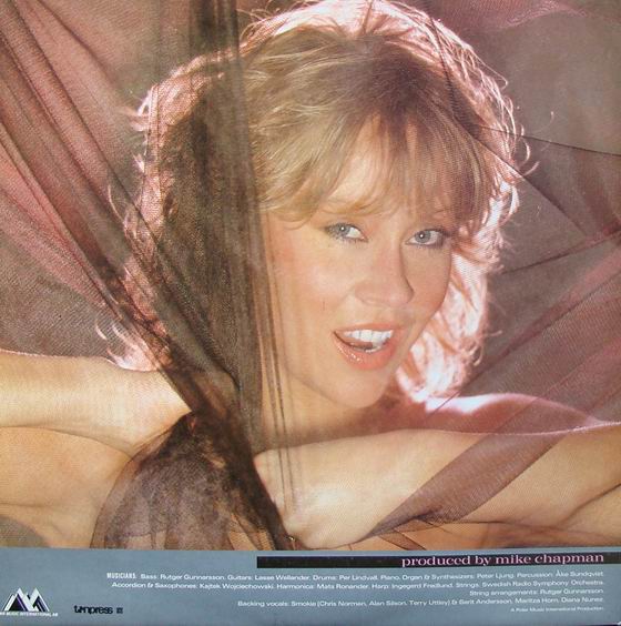 Agnetha Faltskog -"Wrap you arms around me" [по заказу польской фирмы TONPRESS]