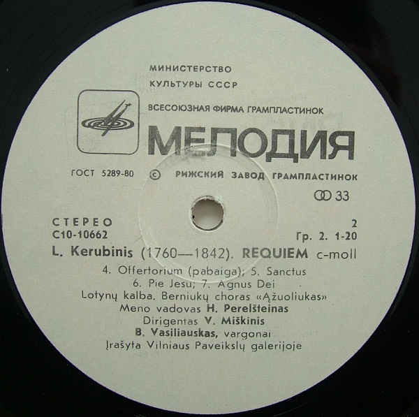 Луиджи КЕРУБИНИ (1760—1842). Реквием до минор
