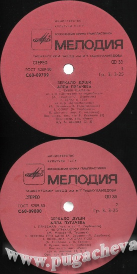 Алла Пугачёва. Зеркало души (1)