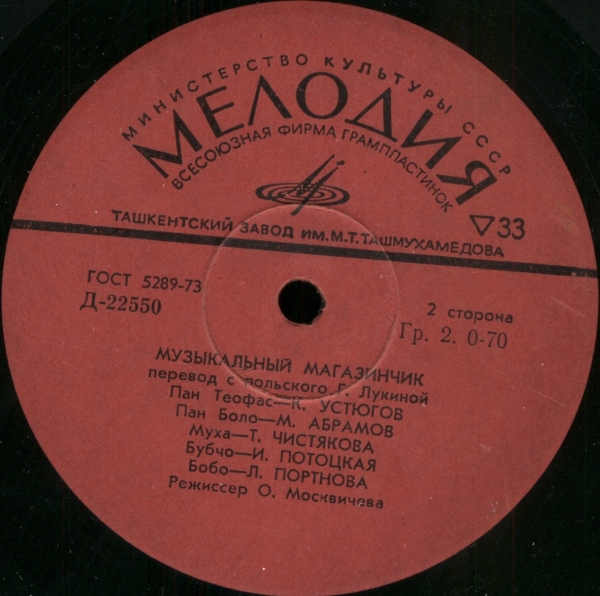 Три поросёнка. Музыкальный магазинчик