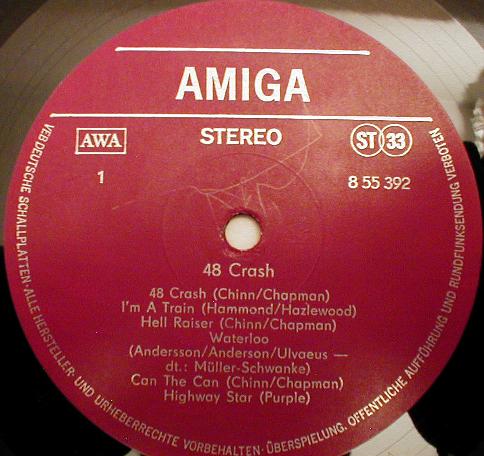 48 Crash [по заказу немецкой фирмы AMIGA, 8 55 392]