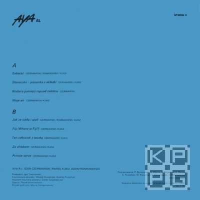AYA RL (Группа "Aya RL") [по заказу польской фирмы TONPRESS]