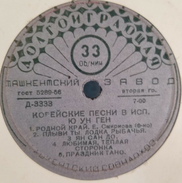 Корейские песни