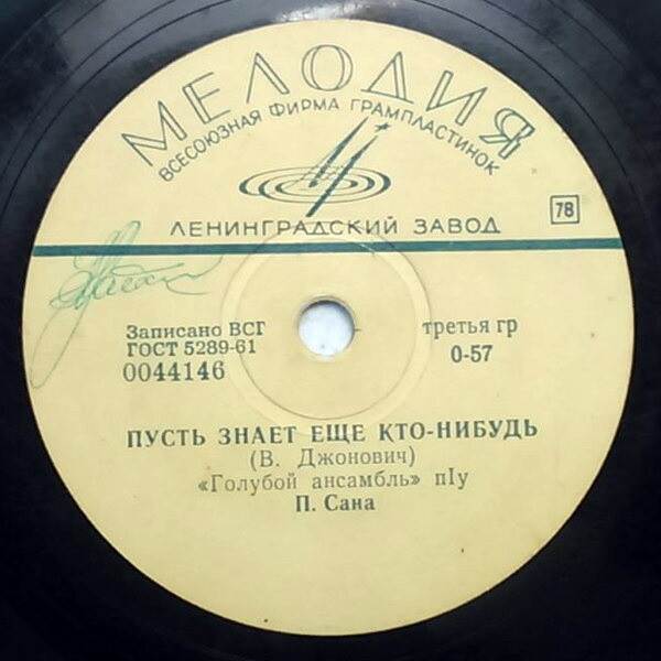 «Голубой ансамбль» п/у П. Сана