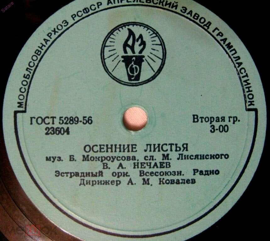 В. А. Нечаев - Осенние листья / Отслужу, к тебе приеду