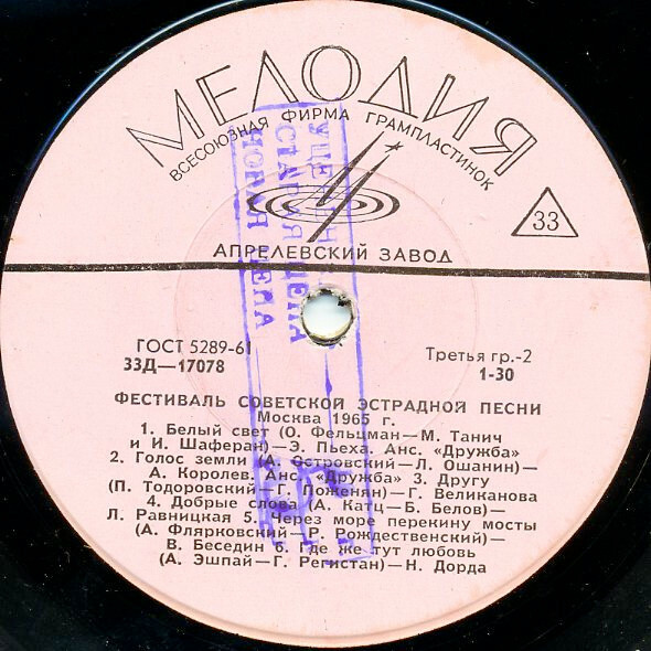 Фестиваль советской эстрадной песни (Москва, 1965 г.)