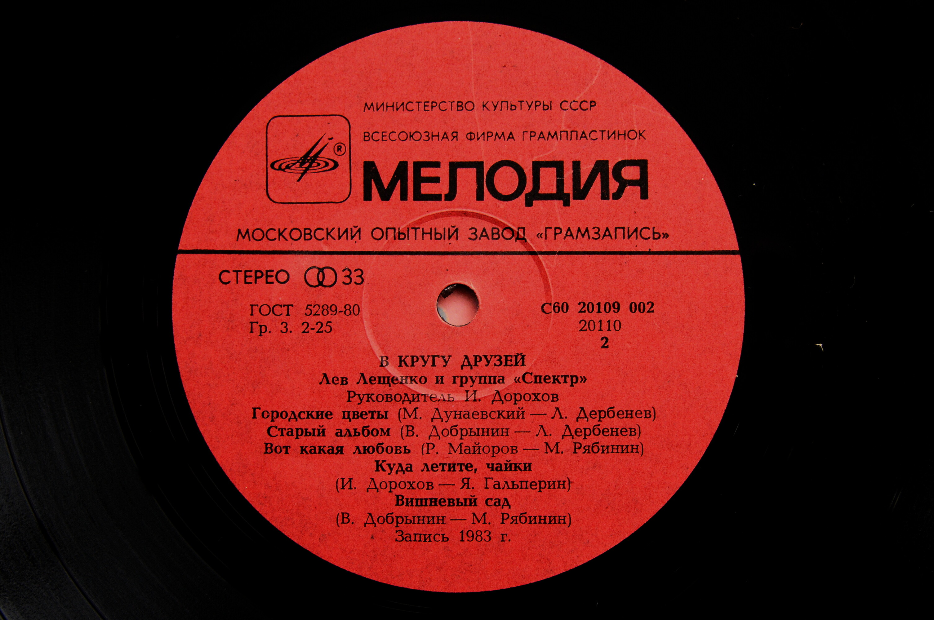 Лев Лещенко и группа «Спектр». В кругу друзей