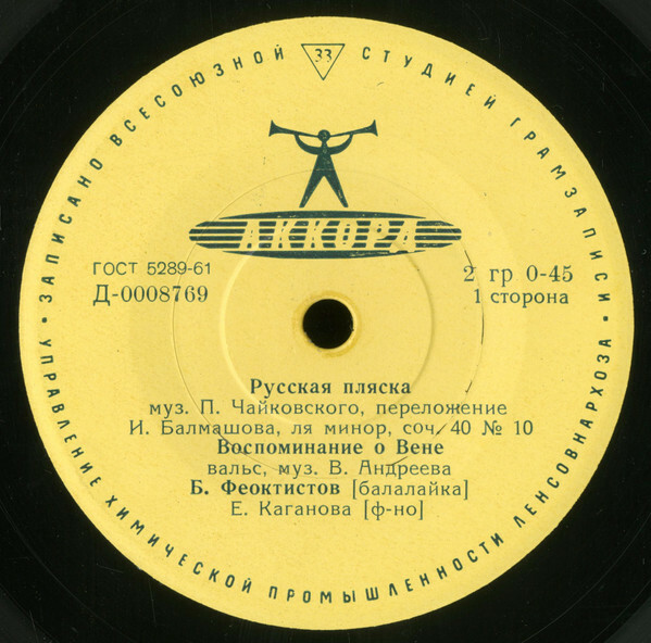 ФЕОКТИСТОВ Борис (балалайка)