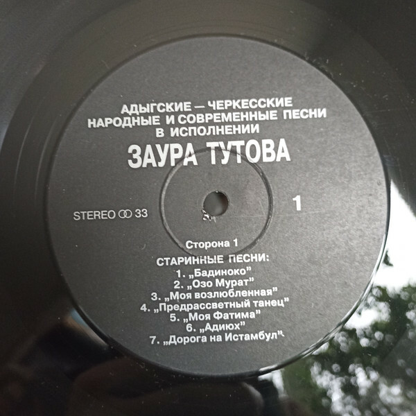 Адыгские-черкесские народные и современные песни в исполнении Заура Тутова