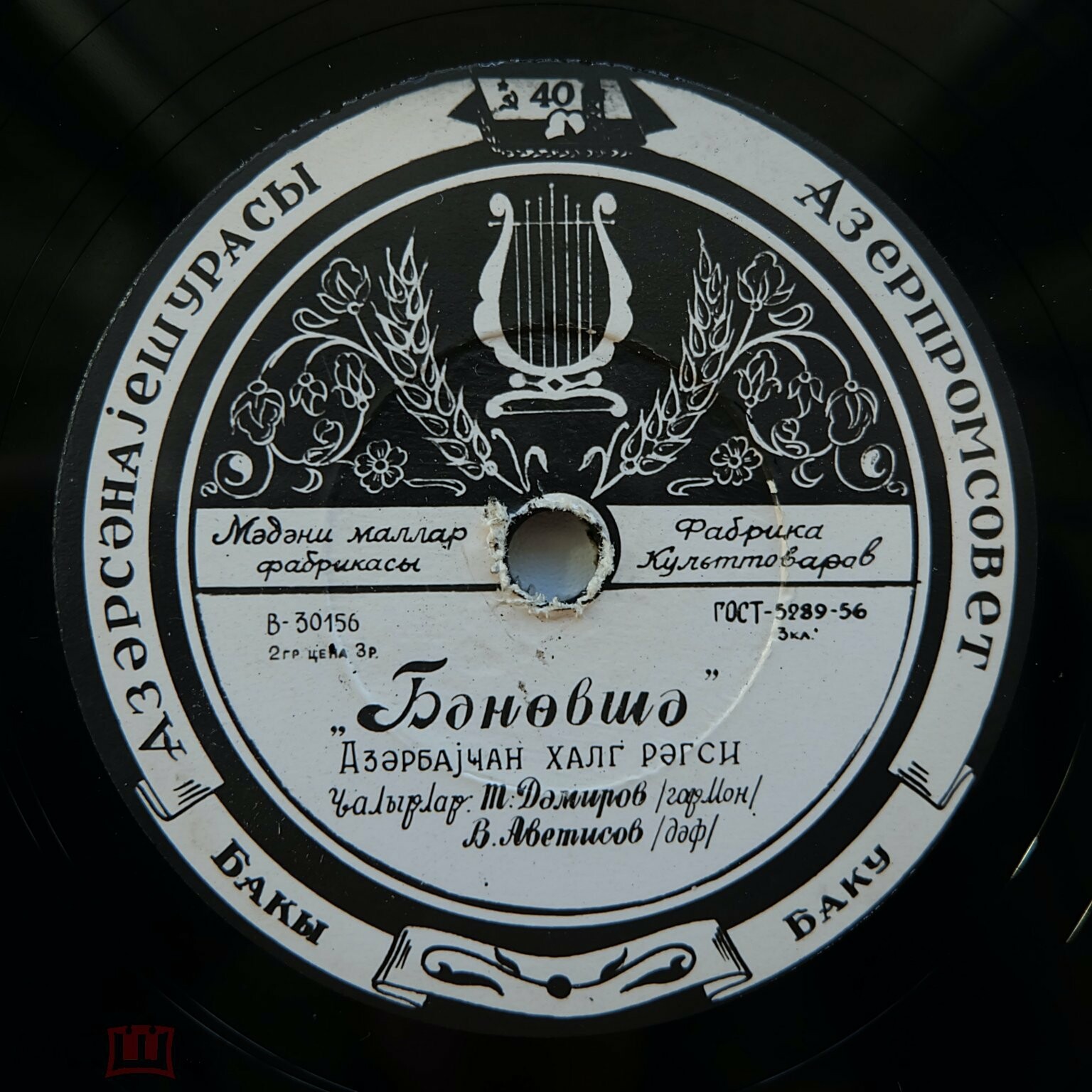 Т. Дамиров (гармонь), В. Аветисов (даф)