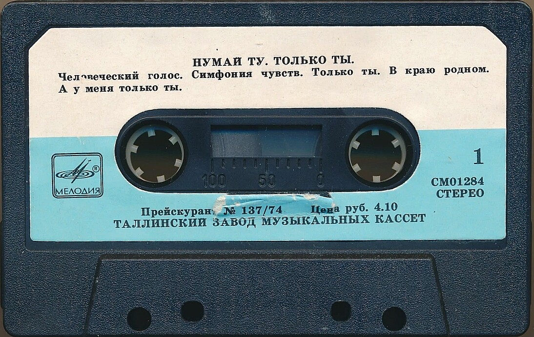 Надежда ЧЕПРАГА «Нумай ту / Только ты»