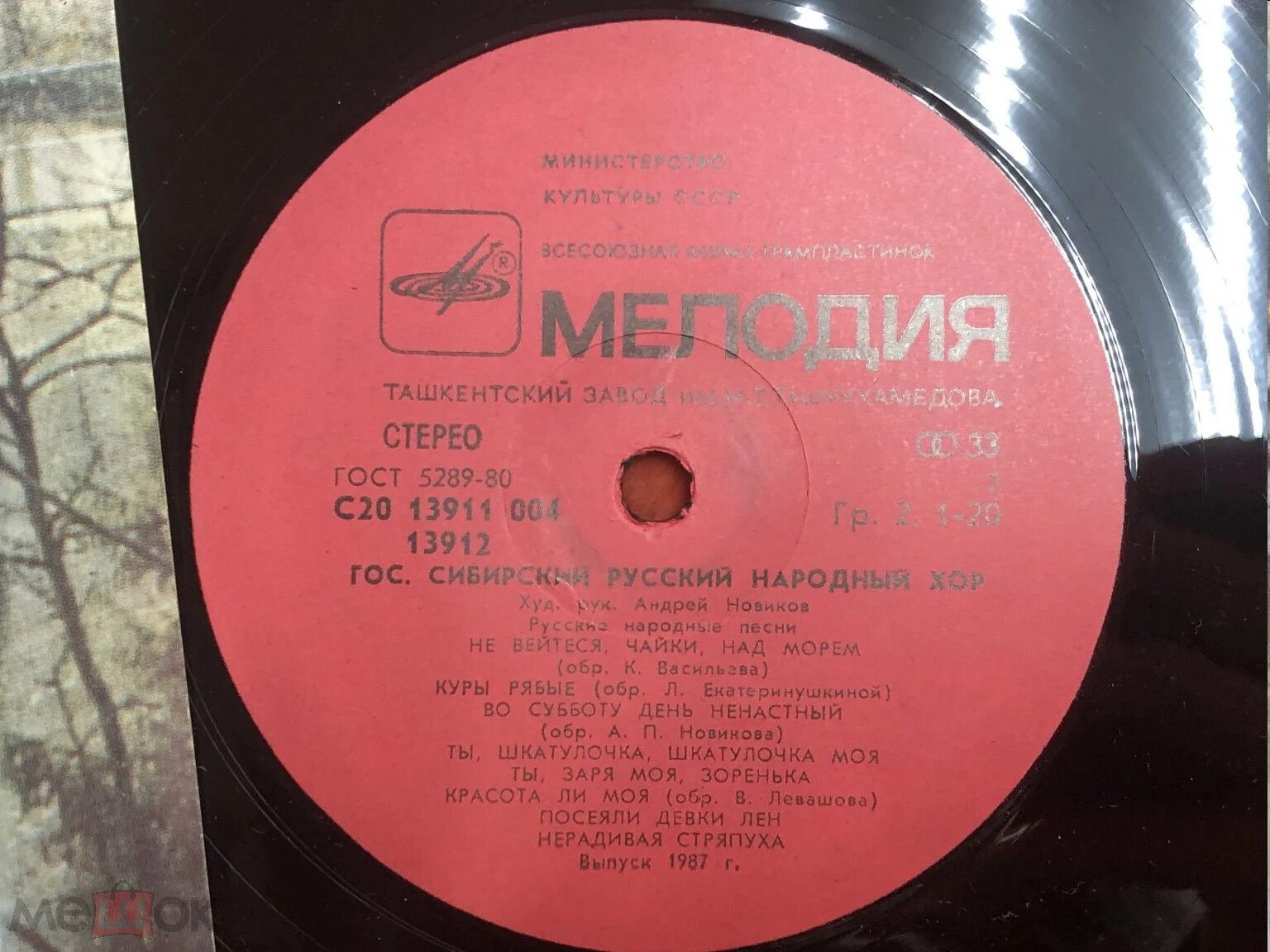 ГОСУДАРСТВЕННЫЙ СИБИРСКИЙ РУССКИЙ НАРОДНЫЙ ХОР, художественный руководитель Андрей Новиков