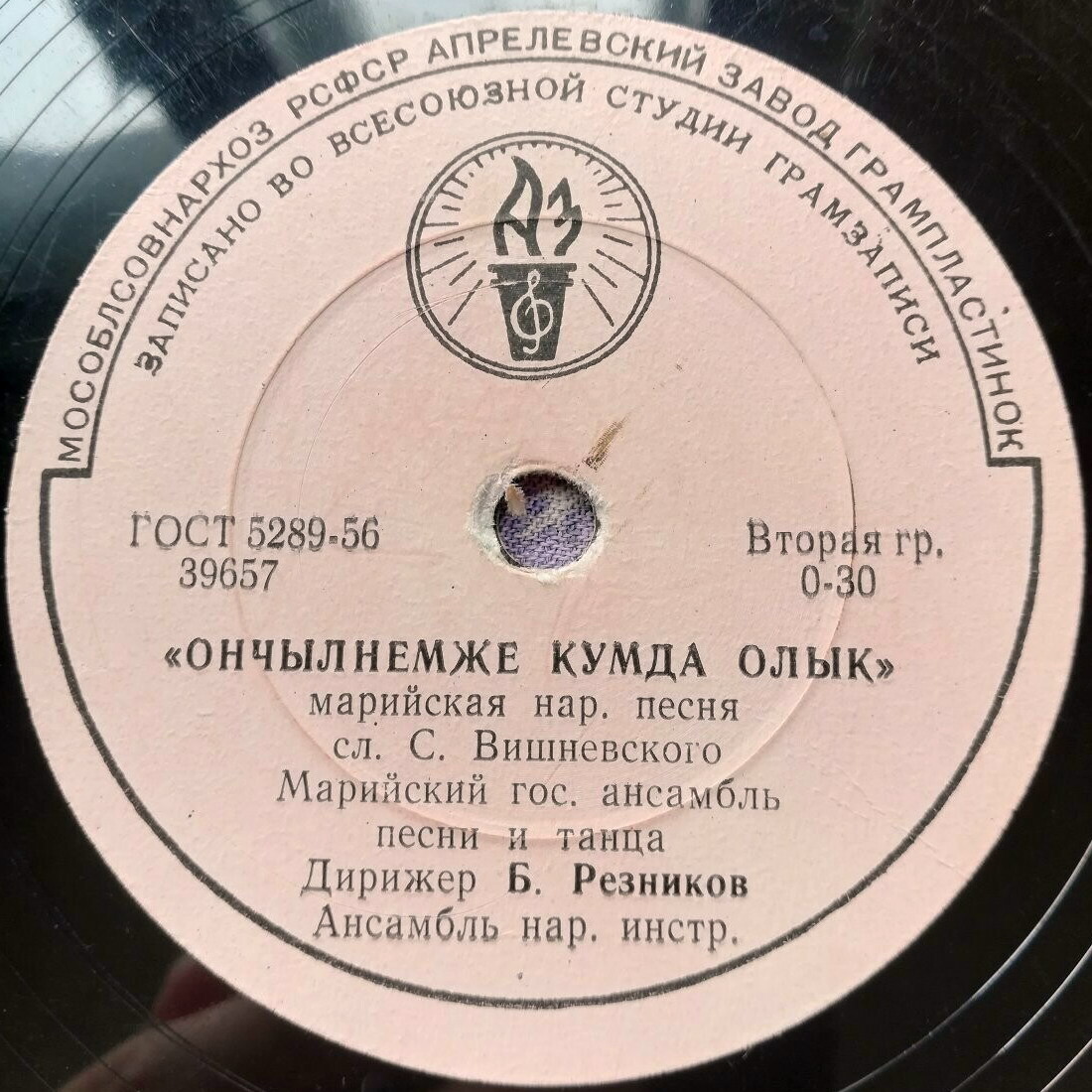 Марийский гос. ансамбль песни и танца п/у Б. Резникова