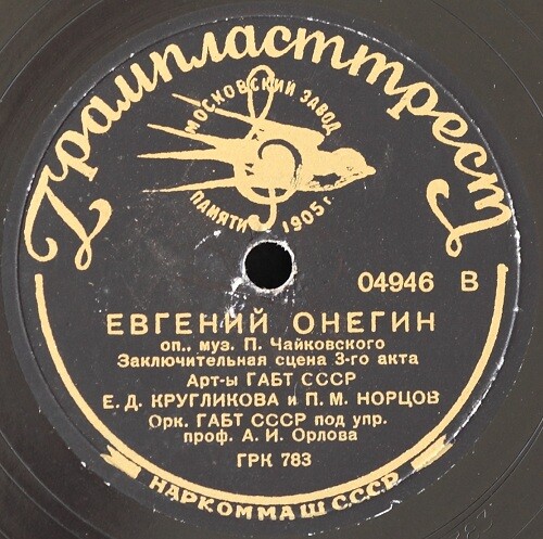 Е. Кругликова, П. Норцов - Заключительная сцена