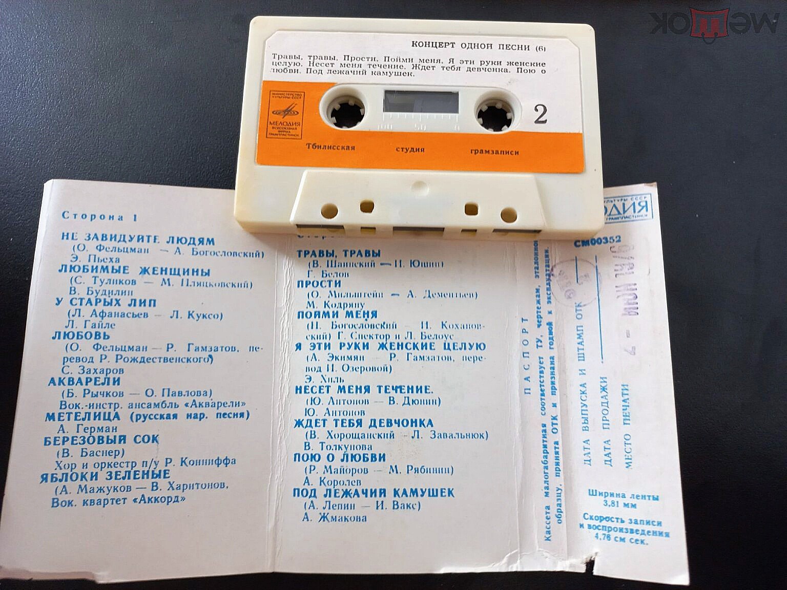 Концерт одной песни (№ 6)